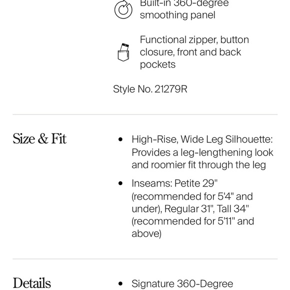 Spanx stretch twill pants (2) - Picture 3 of 10